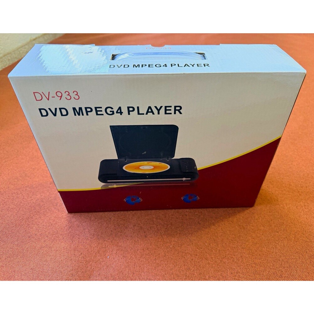 DV-933 DVD Player MPEG-4 JPEG CD/CD-R w/ Remote Control Parental Lock Black